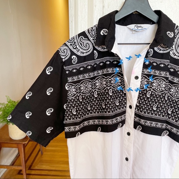 Vintage Roper Paisley Western Top - Picture 14 of 16